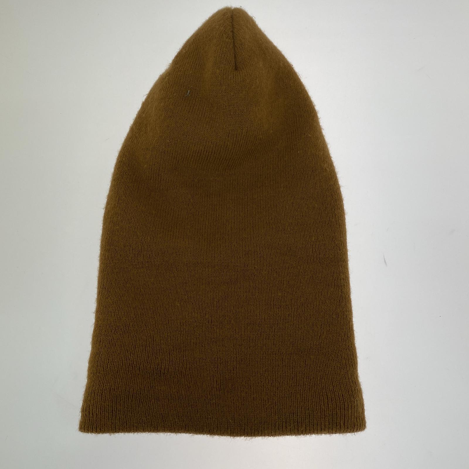 その他帽子 KNIT INSULATED FACE MASK ブラウン