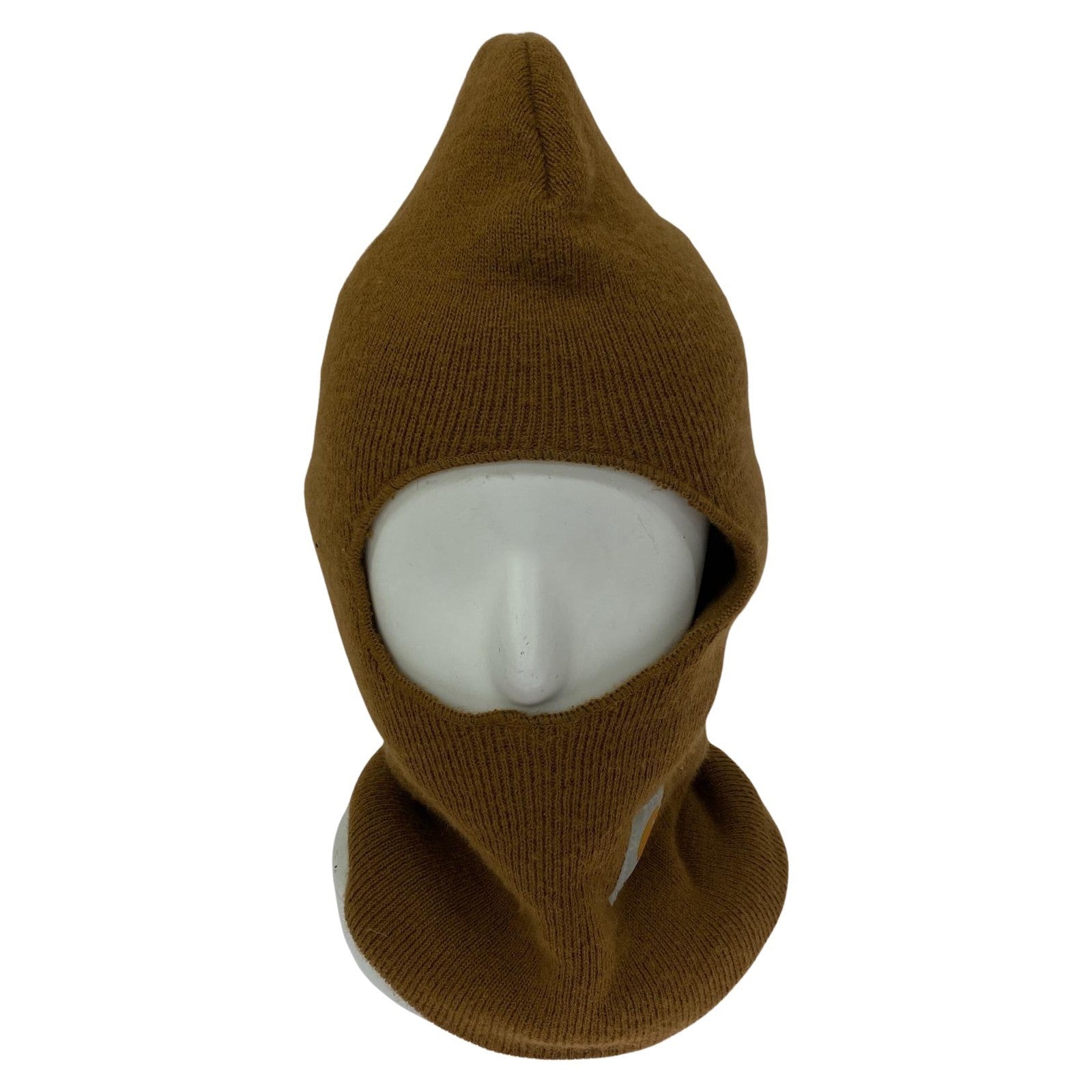 その他帽子 KNIT INSULATED FACE MASK ブラウン