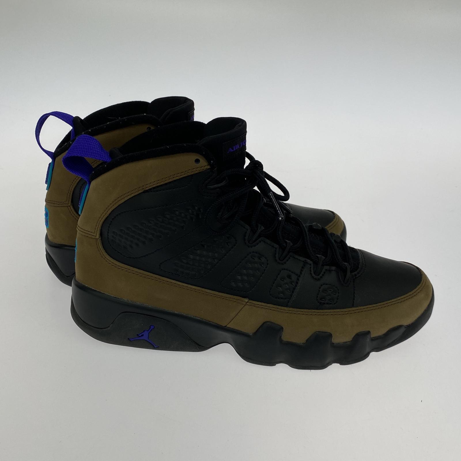 スニーカー Air Jordan 9 "Light Olive" (27.5cm) ブラック