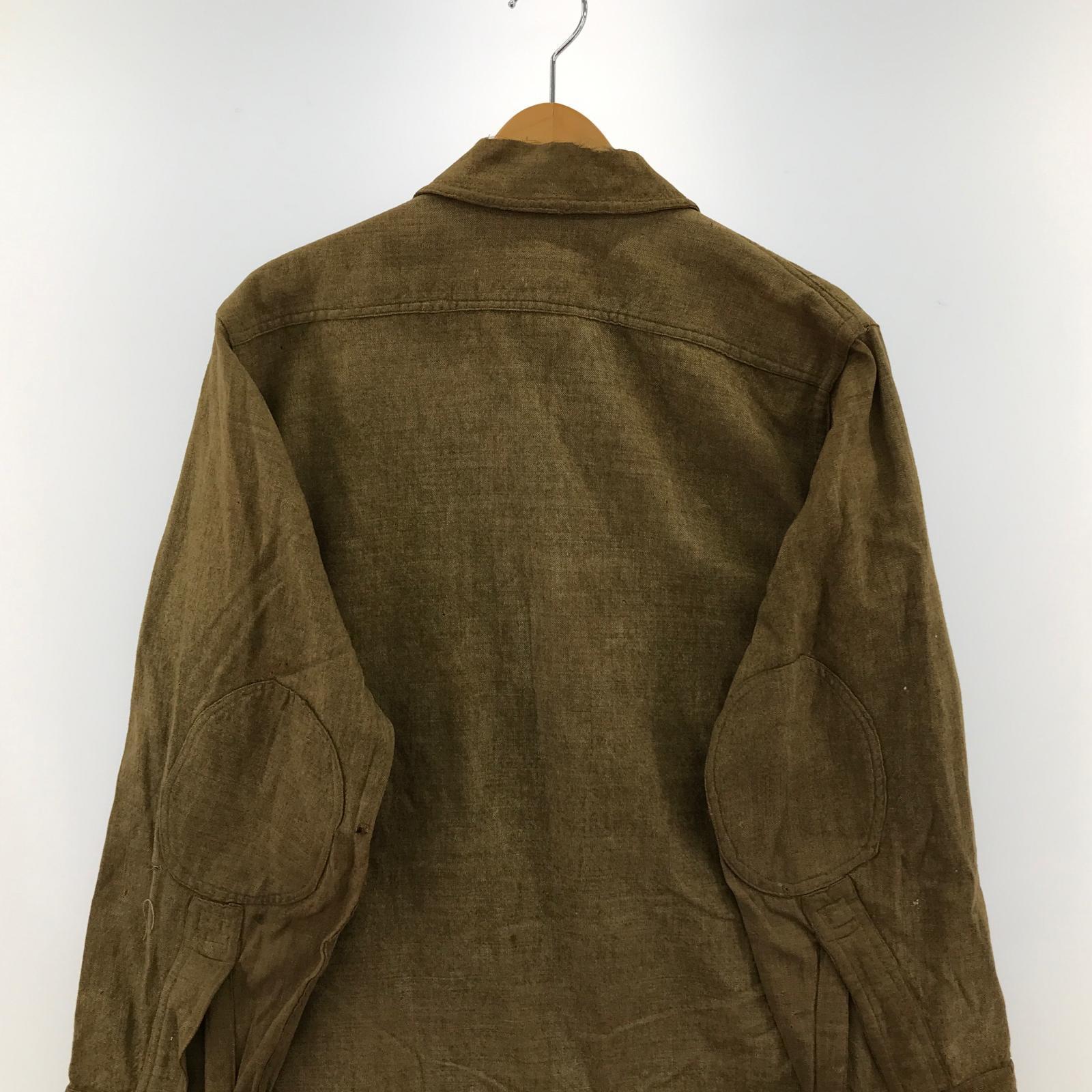 長袖Tシャツ 30s~40s US.ARMY プルオーバーシャツ ブラウン