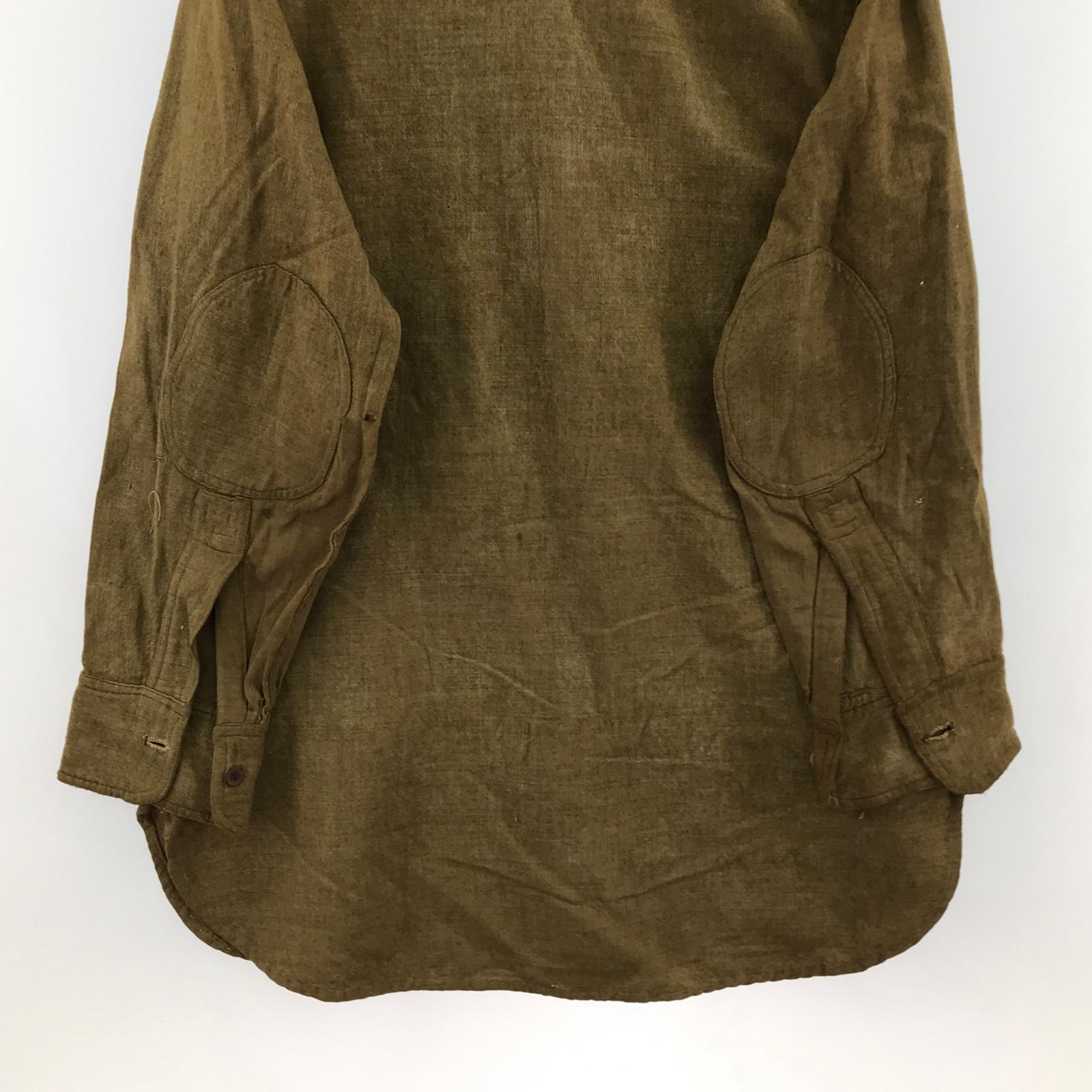 長袖Tシャツ 30s~40s US.ARMY プルオーバーシャツ ブラウン
