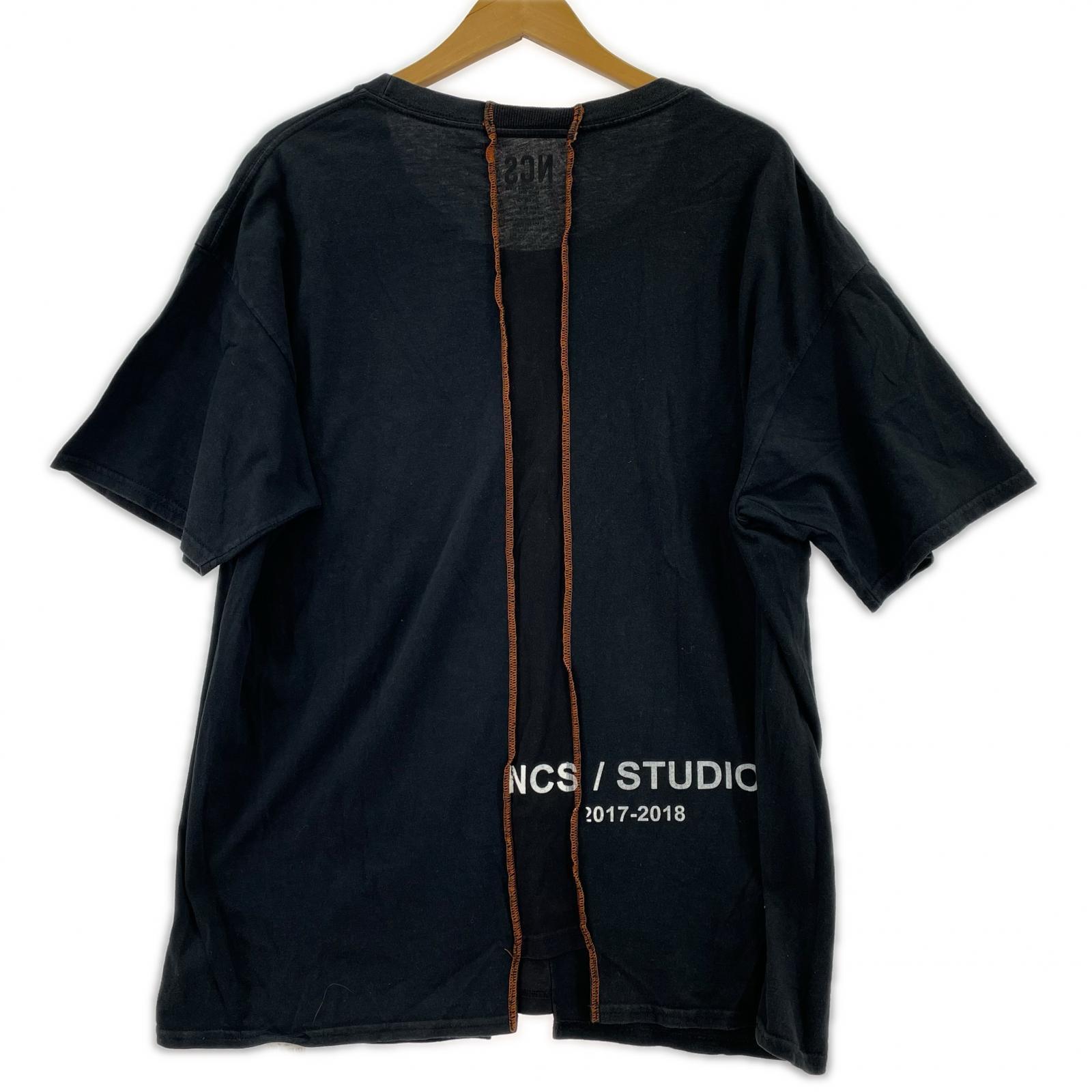 半袖Tシャツ NCS 再構築TEE 黒 (-) ブラック