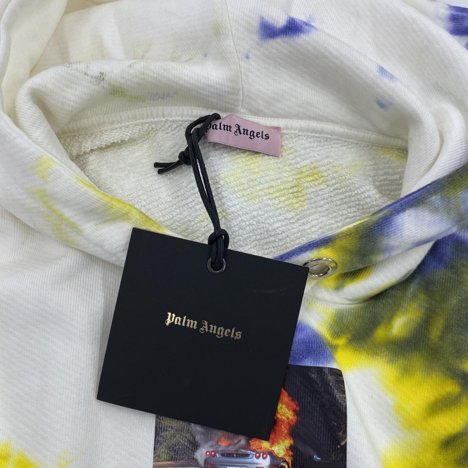 パーカー PALM ANGELS パーカー S ホワイト