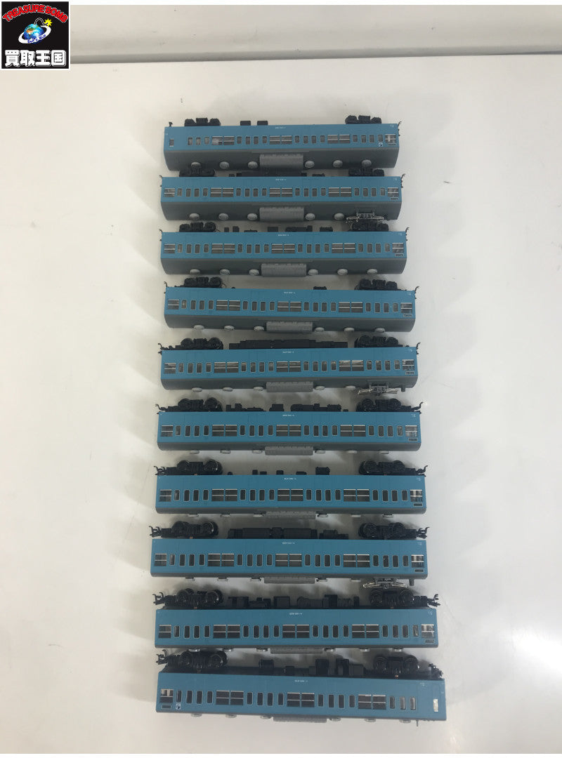 1/150 103系高運転台ATC車 スカイブルー 10両編成 鉄道模型車両
