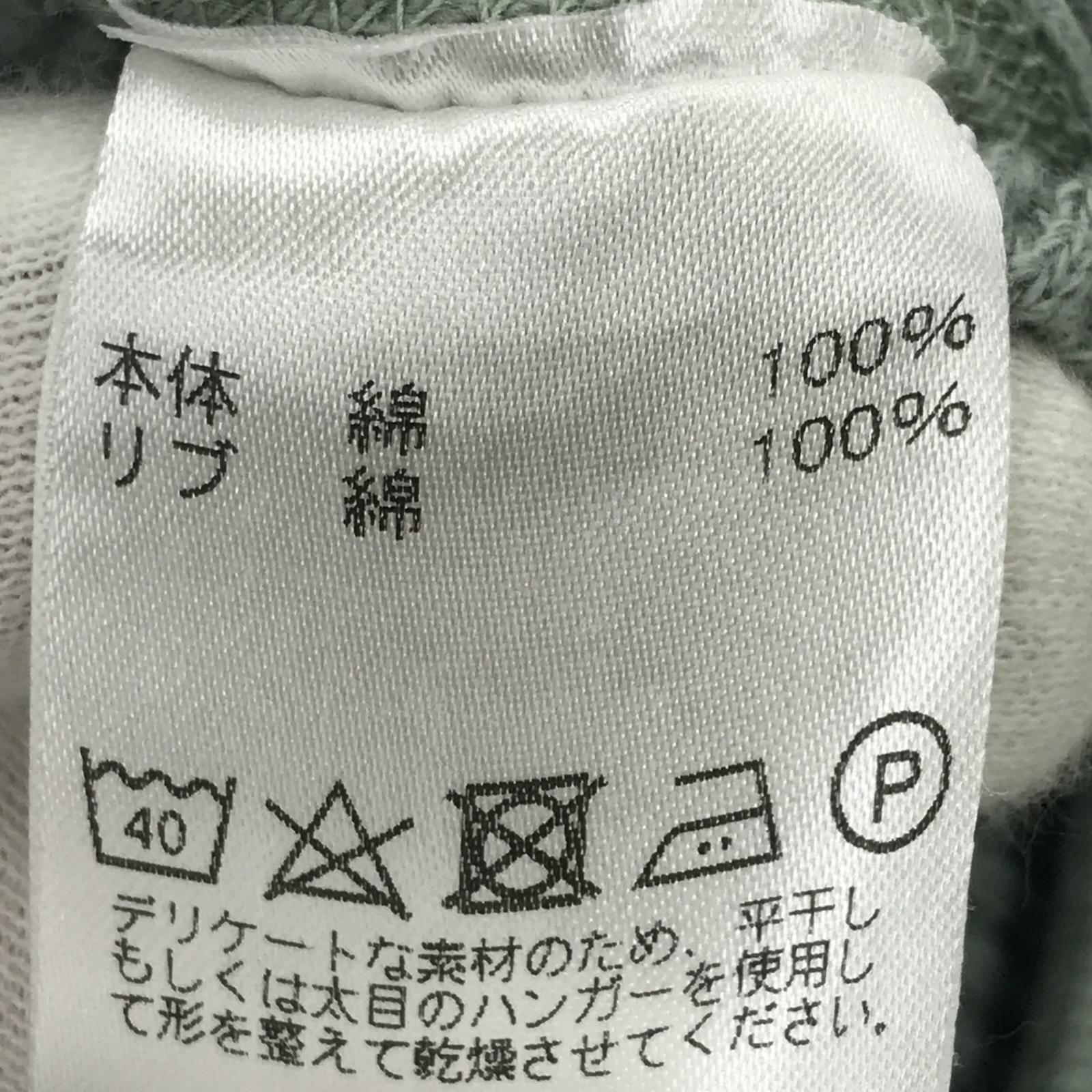 長袖Tシャツ IG WAFFLE CREW/2/オリーブ 2