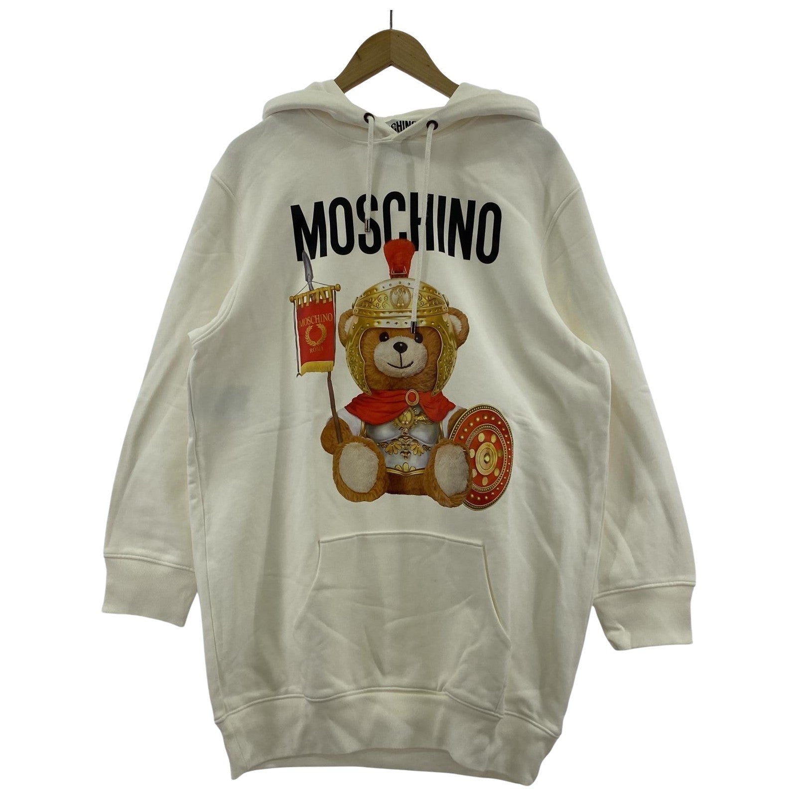 パーカー MOSCHINO パーカー ホワイト