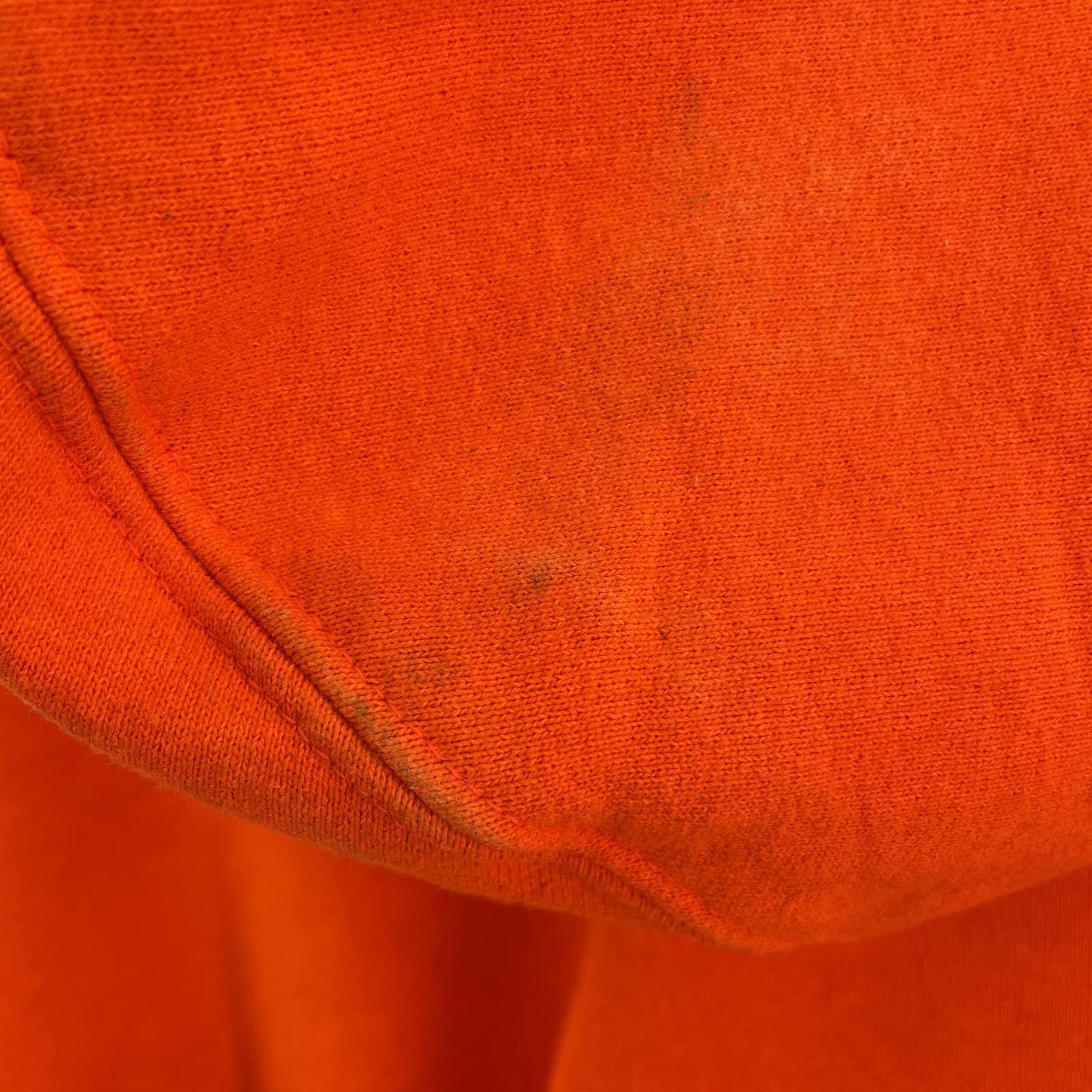 パーカー 24SS S Logo Zip Up Hooded Sweatshirt L オレンジ