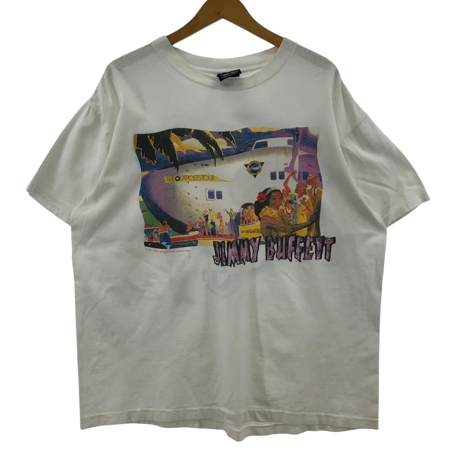 半袖Tシャツ giant by tee jays 1991年コピーライト ホワイト