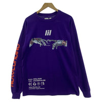 長袖Tシャツ LILWHITEDOT (M) M パープル