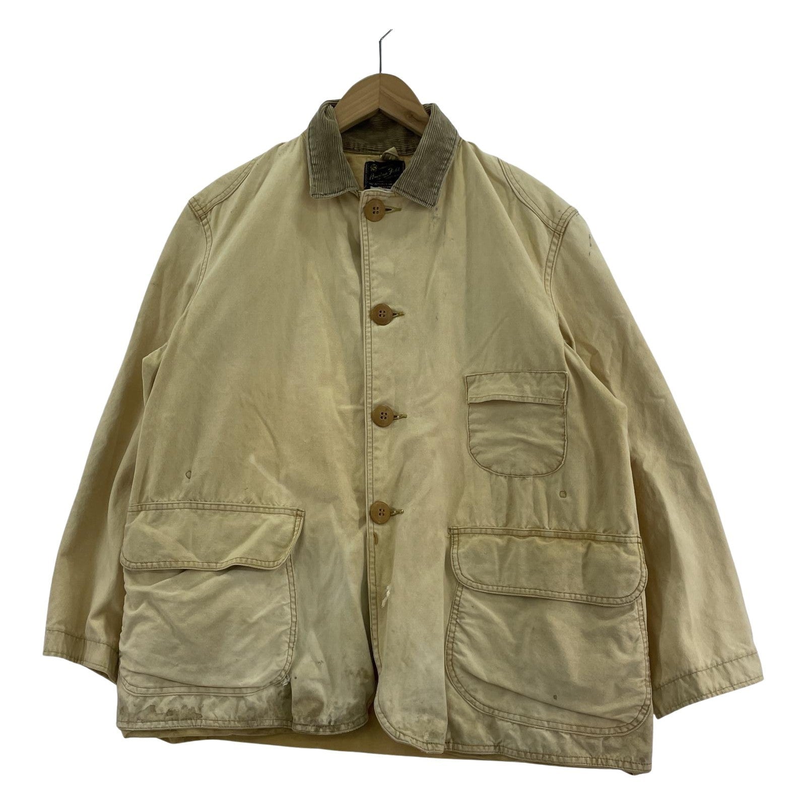 ジャケット american field OLD ハンティングジャケット ベージュ