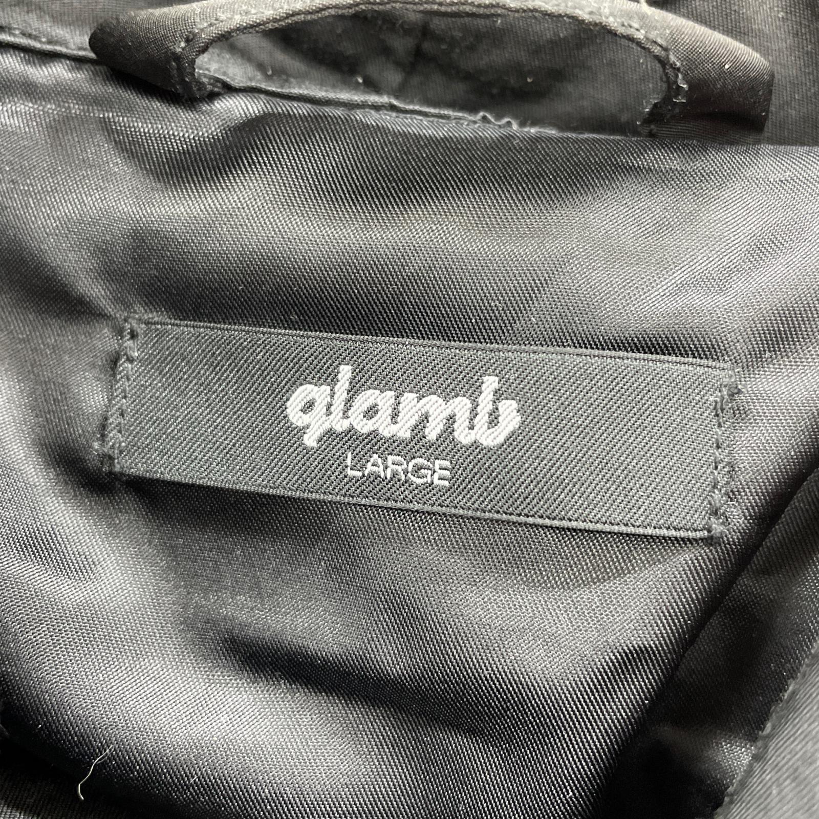 ミリタリージャケット Emblem High Neck Mods Coat (L) L ブラック