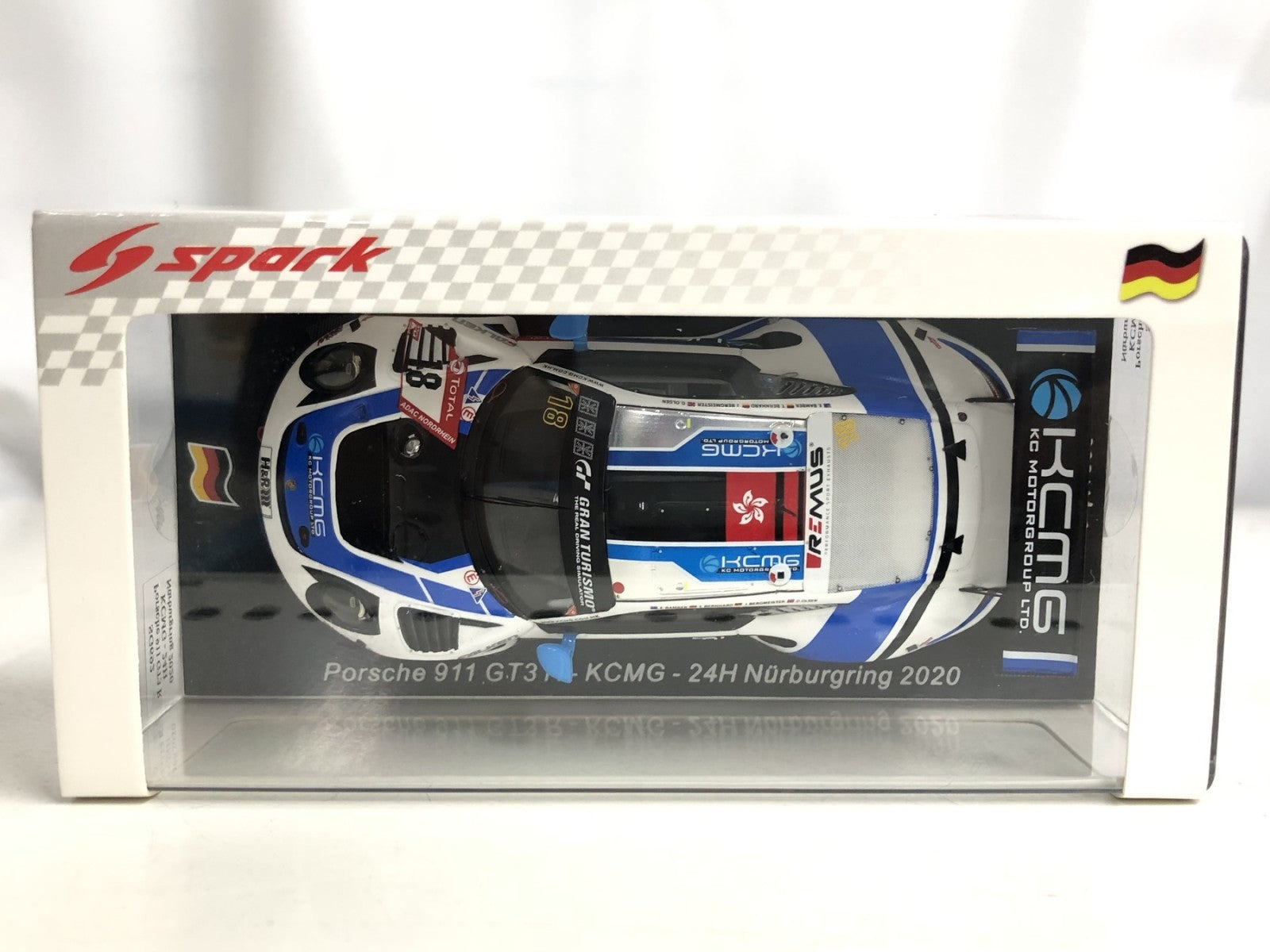 スパーク 1/43 ポルシェ 911 GT3 2020 #1 スケールカー