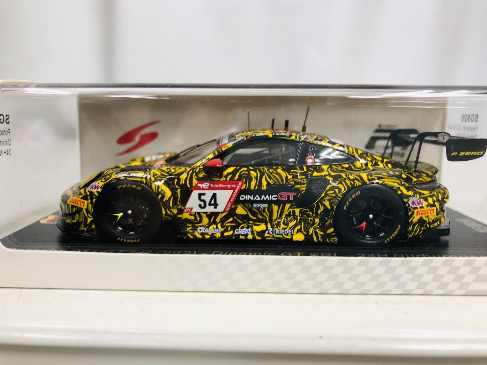 スパーク 1/43 ポルシェ 911 2023 #54 スケールカー