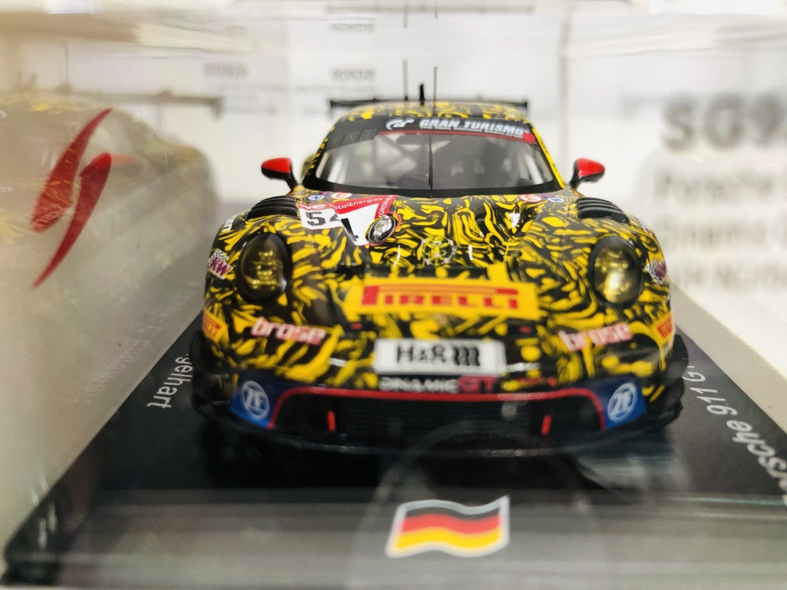 スパーク 1/43 ポルシェ 911 2023 #54 スケールカー