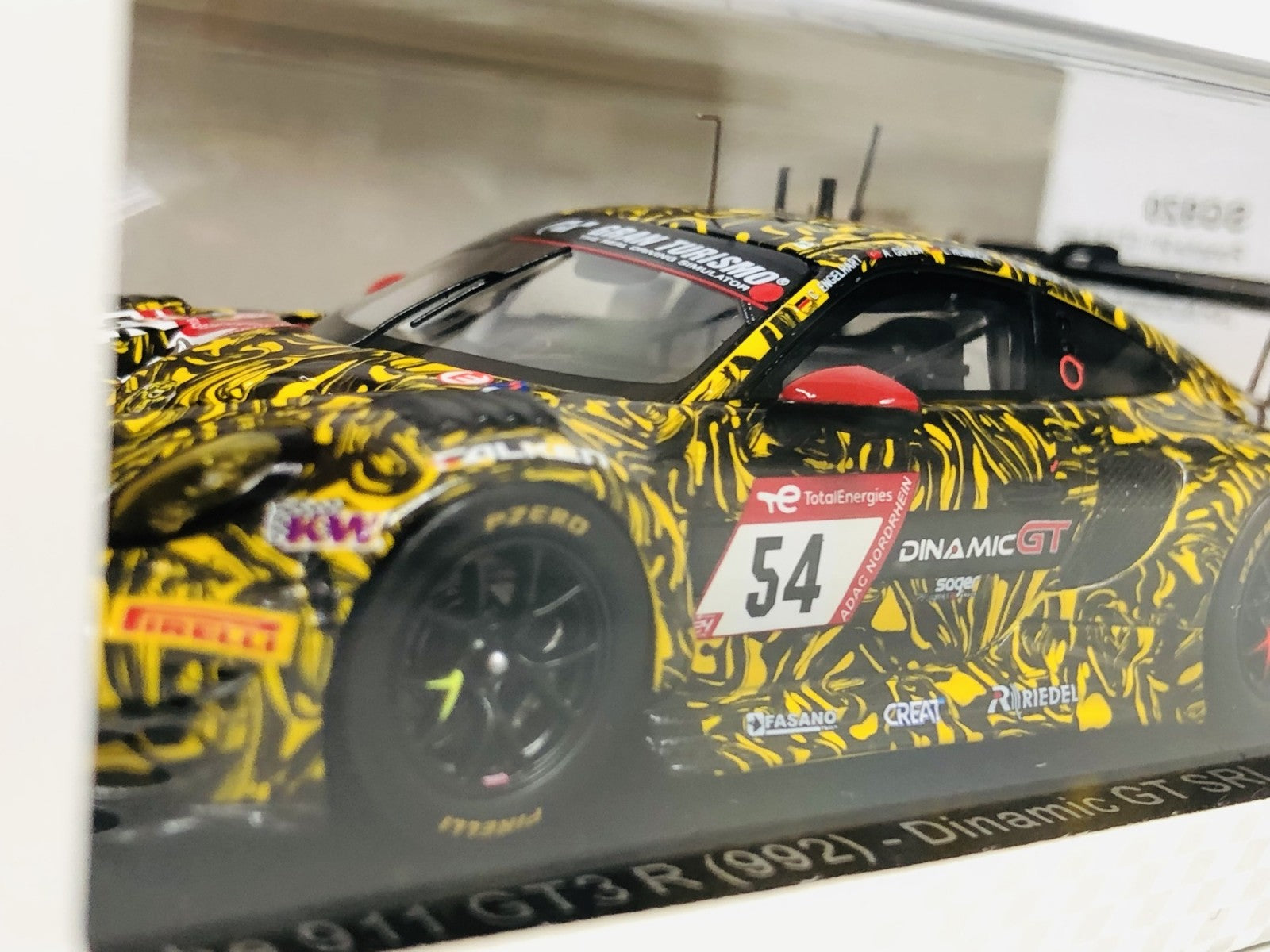 スパーク 1/43 ポルシェ 911 2023 #54 スケールカー
