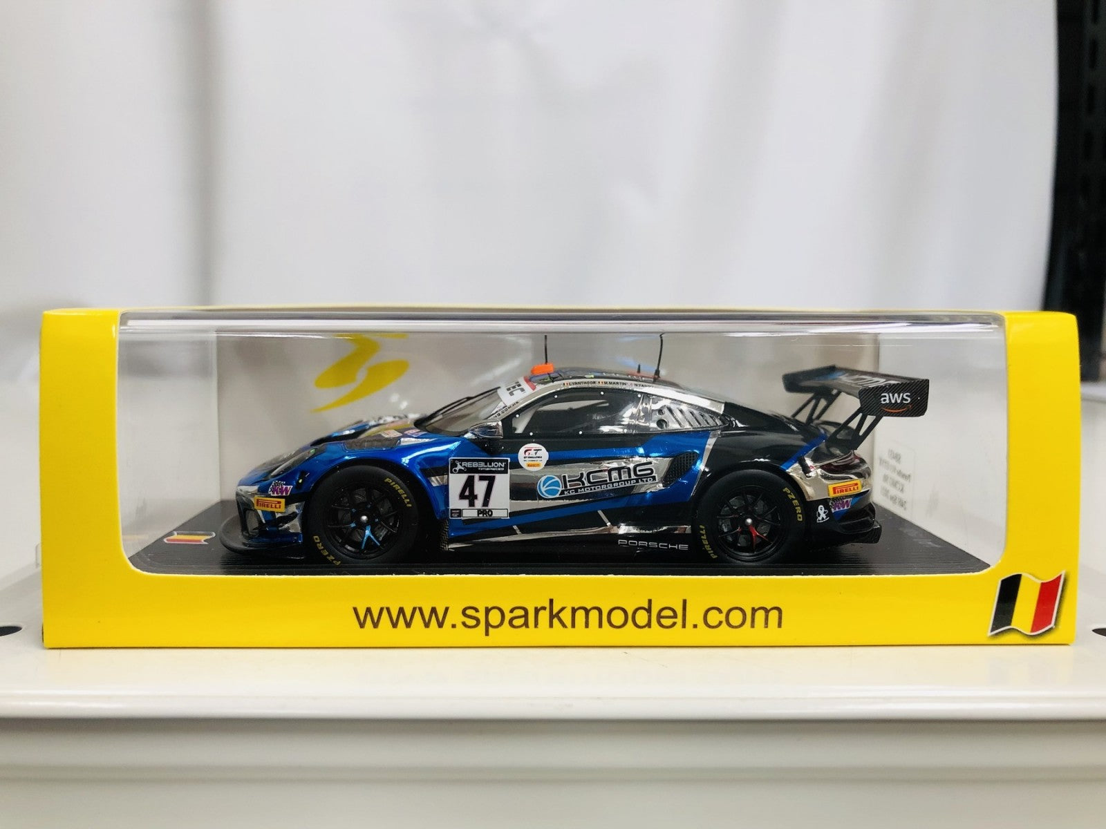 スパーク1/43 Porsche 911 GT3 R #47 2021 スケールカー