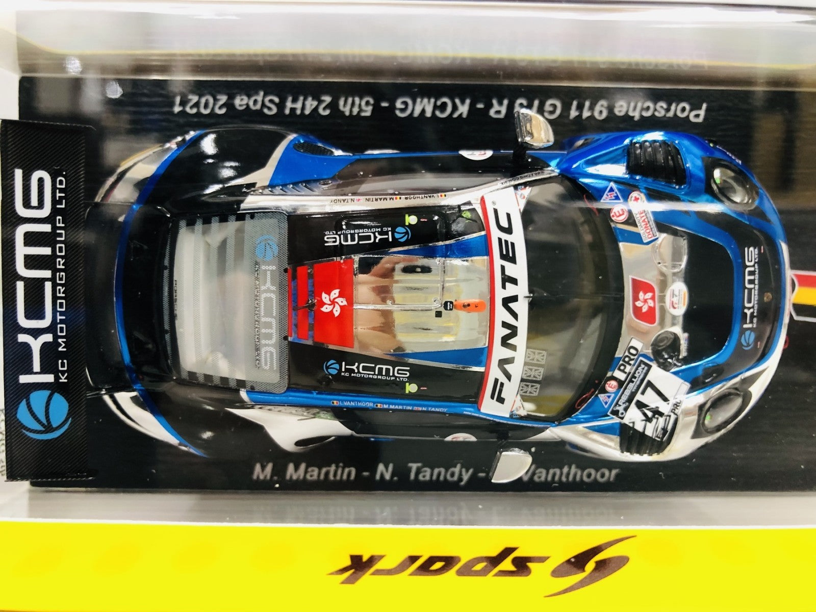 スパーク1/43 Porsche 911 GT3 R #47 2021 スケールカー