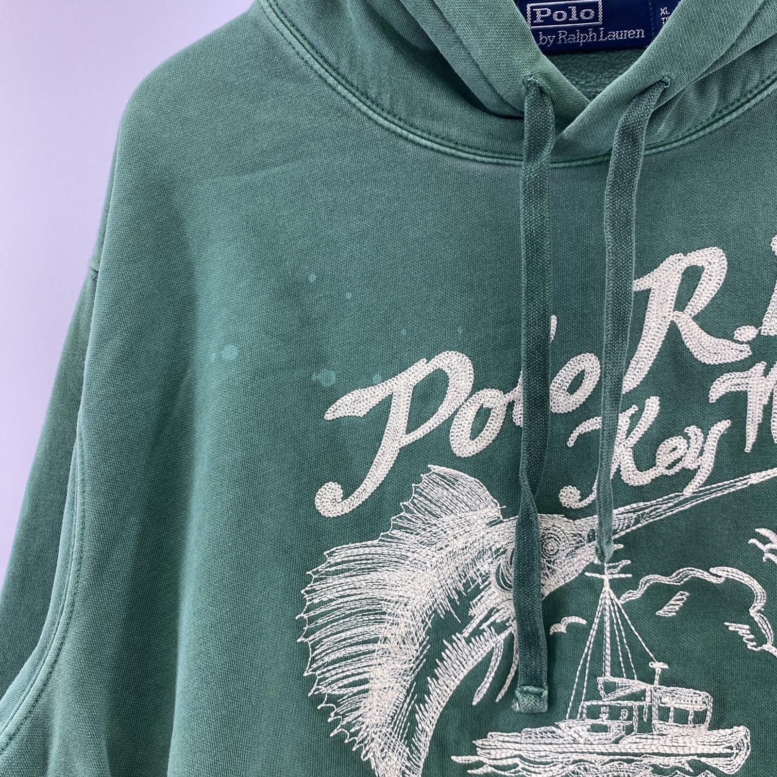 パーカー Key west fleece hoodie GRN XL グリーン