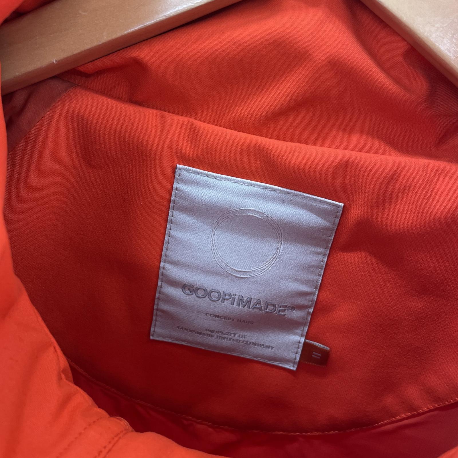 マウンテンパーカー GOOPiMADE ProGram Utility Mountain Parka 2 オレンジ