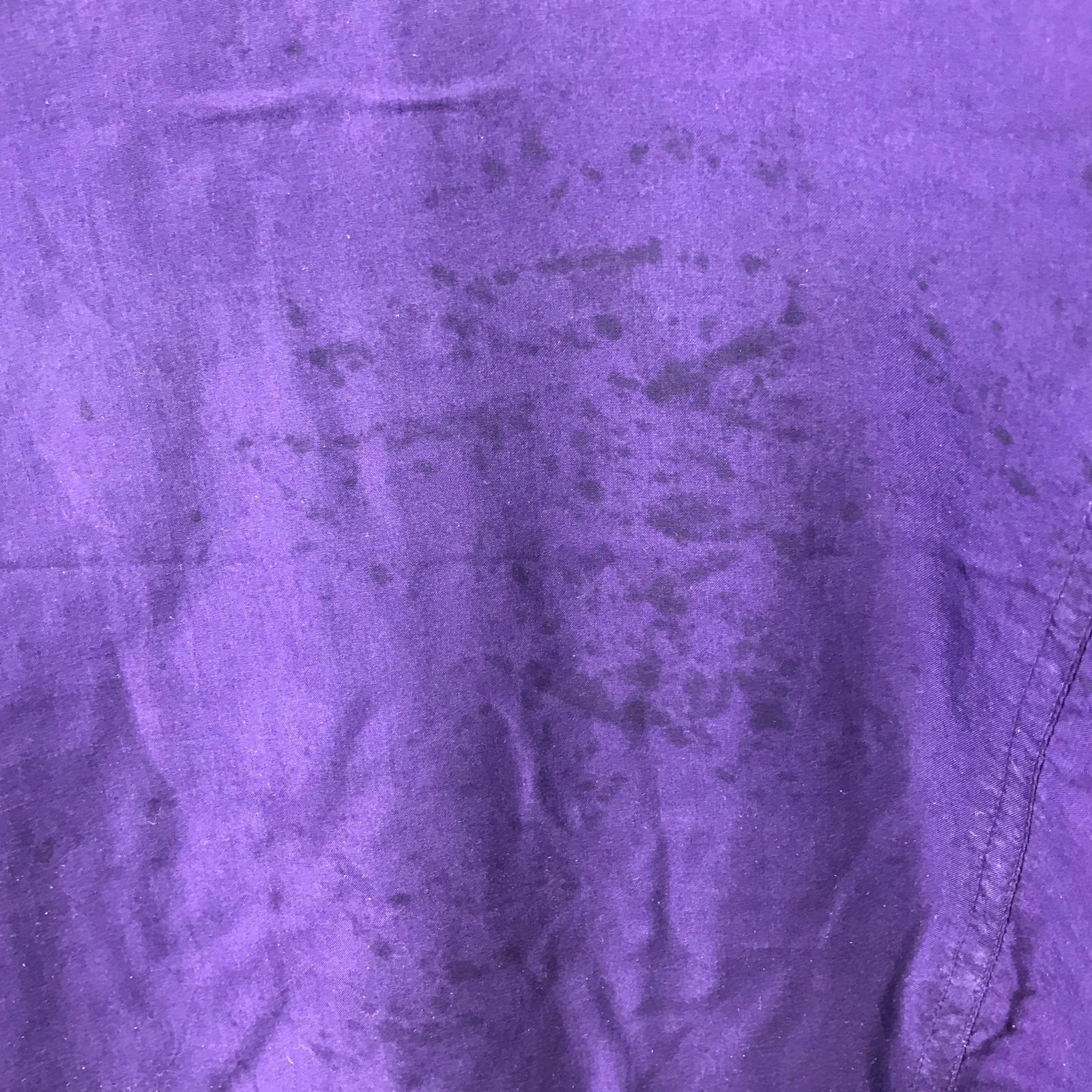 ジャケット EVR SILK/NYLON ZIP UP JACKET PURPLE L パープル