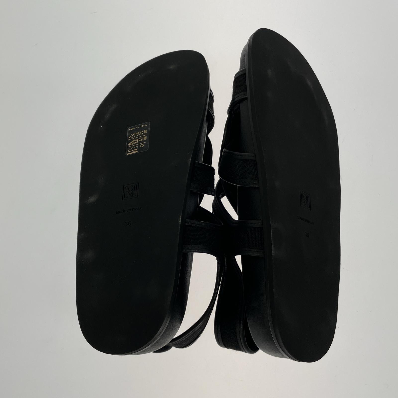 シューズ TOTEME THE CHUNKY SANDAL 36 ブラック
