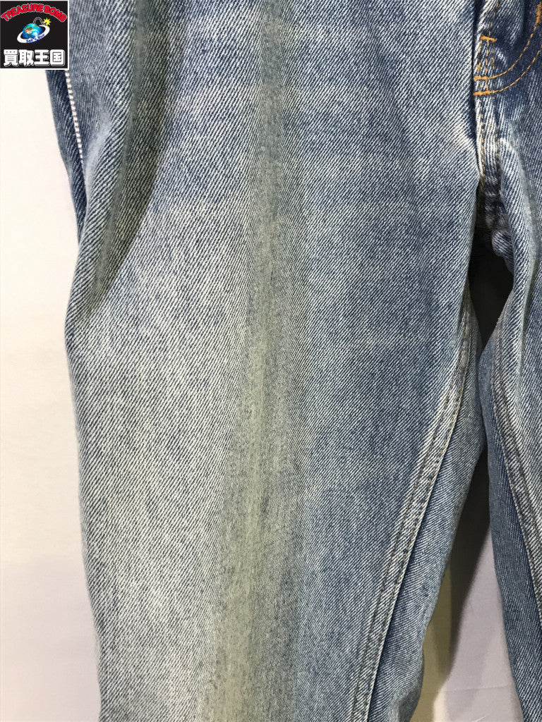 デニムパンツ GAUCHERE 24SS side zip jeans W34