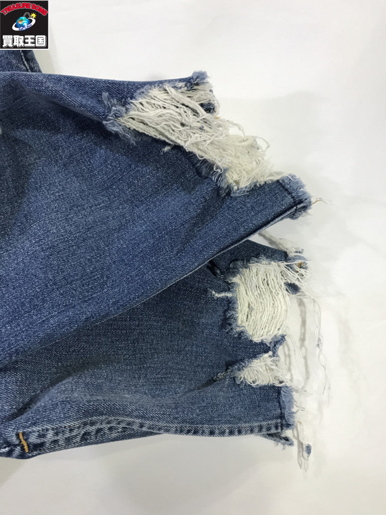 デニムパンツ 23SS EMPIRE CROP FLARE W26