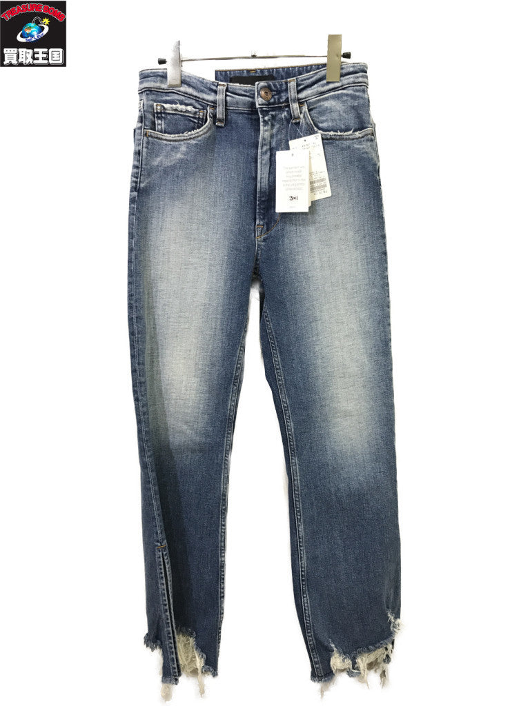 デニムパンツ 23SS EMPIRE CROP FLARE W26