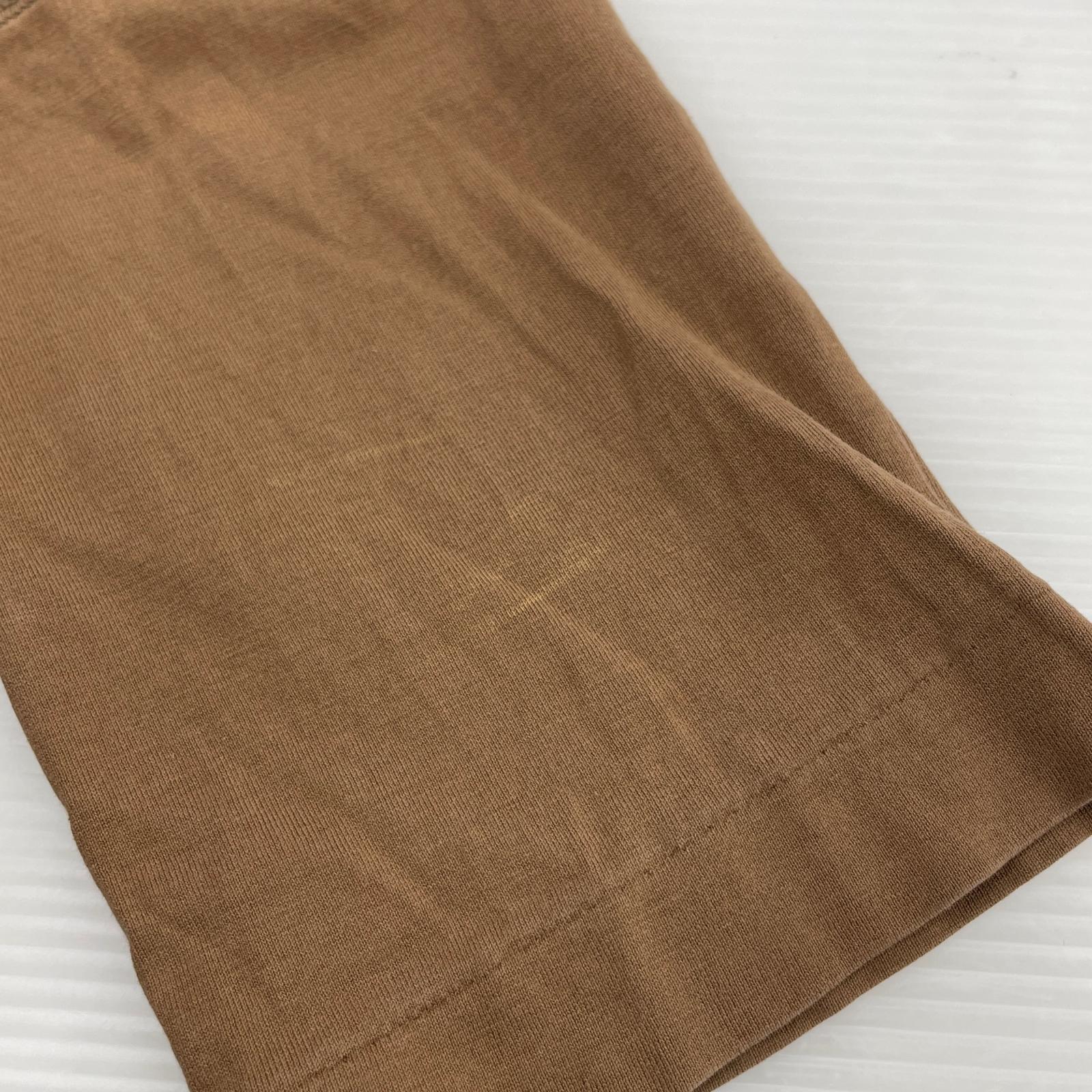 半袖Tシャツ 21A03 21AW Layered 2tone (2) 黒茶 ブラック