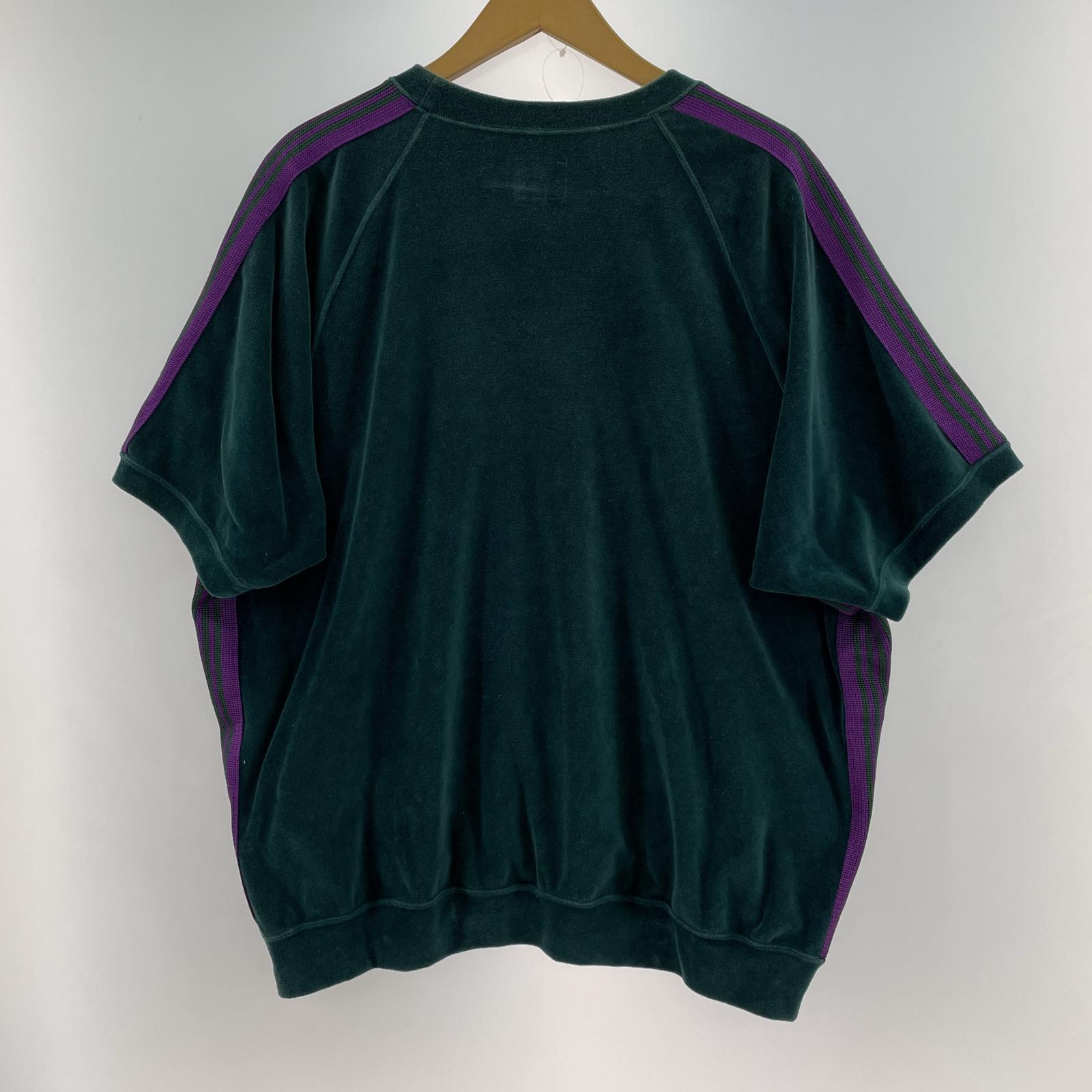 半袖Tシャツ ベロア SizeL GRN L グリーン