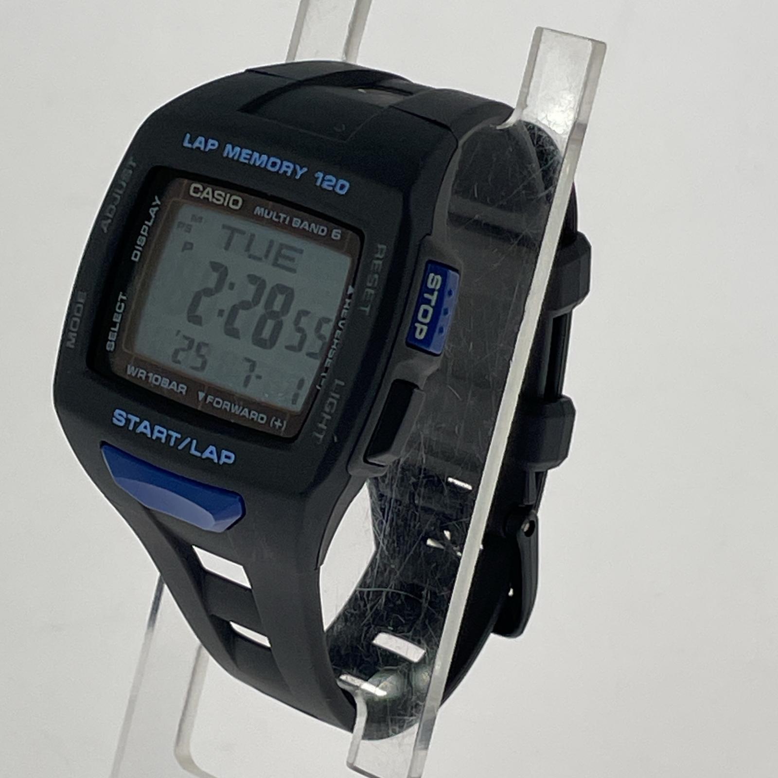 腕時計 PHYS CASIO Collection SPORTS ブラック
