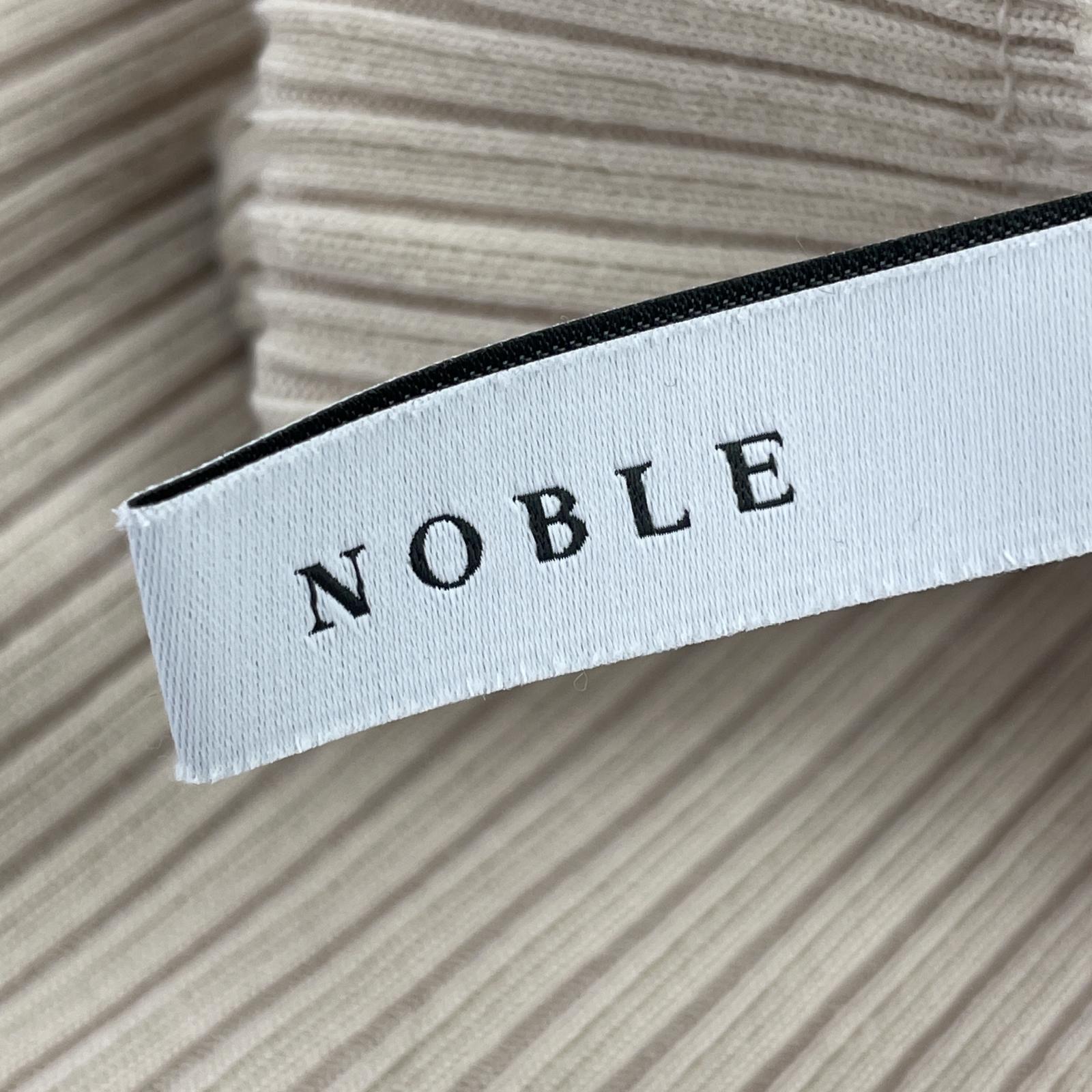 ロングスカート NOBLE ライトベージュ F 36 ベージュ