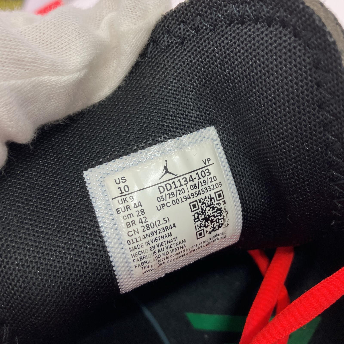 スニーカー JORDAN WHY NOT ZER0.4 PF MULTI-COLOR 28cm (US10 UK9 1/2 EU46) マルチカラー