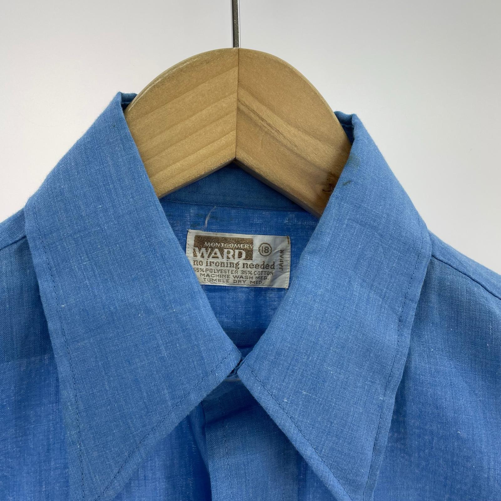半袖Tシャツ MONTGOMERY WARD ブルー