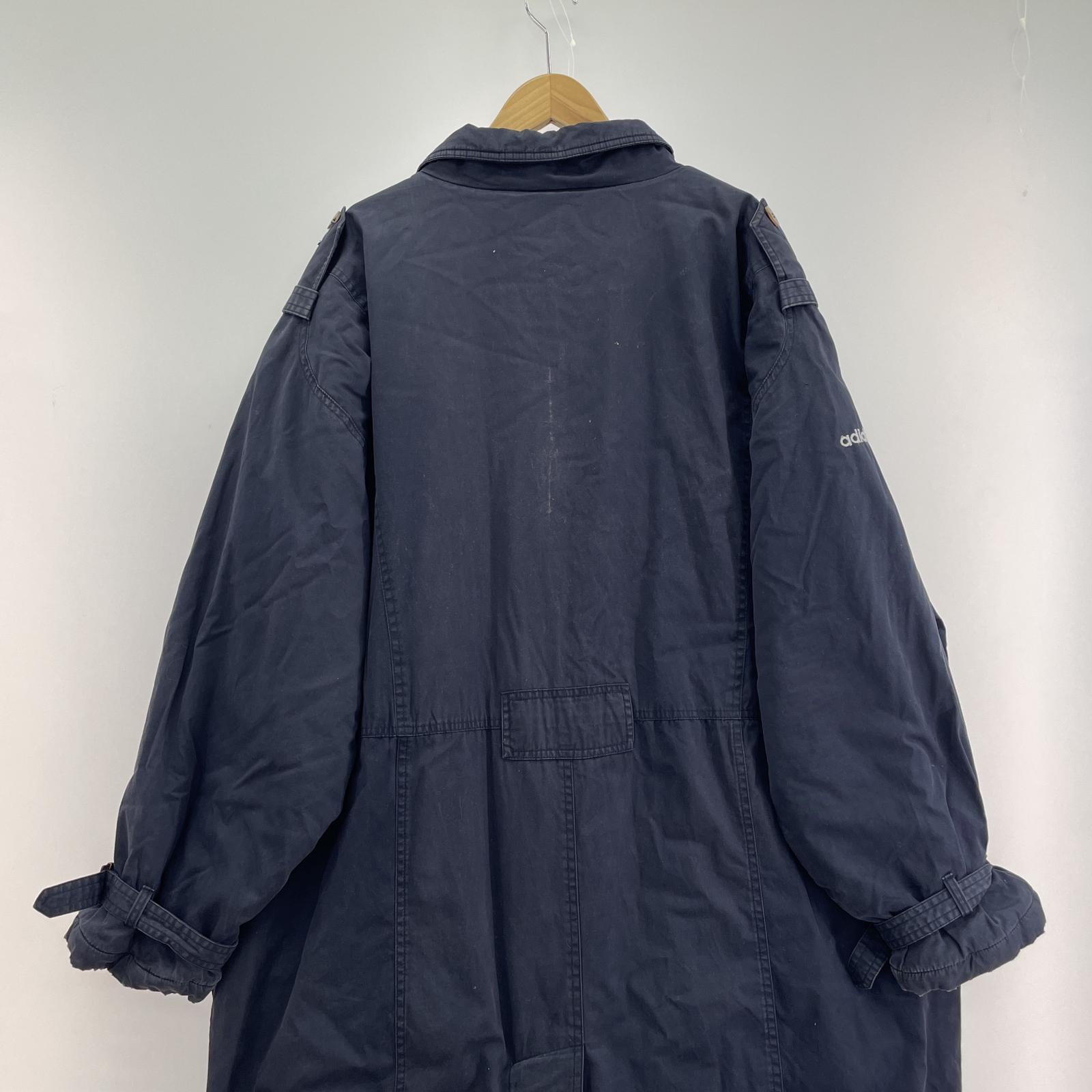 ジャケット 90s/トレンチコート/50/ネイビー/万国旗 50 ネイビー