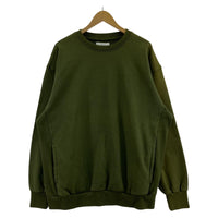 スウェット Acy GARMENT DYE CREW NECK SWEAT 2 カーキ