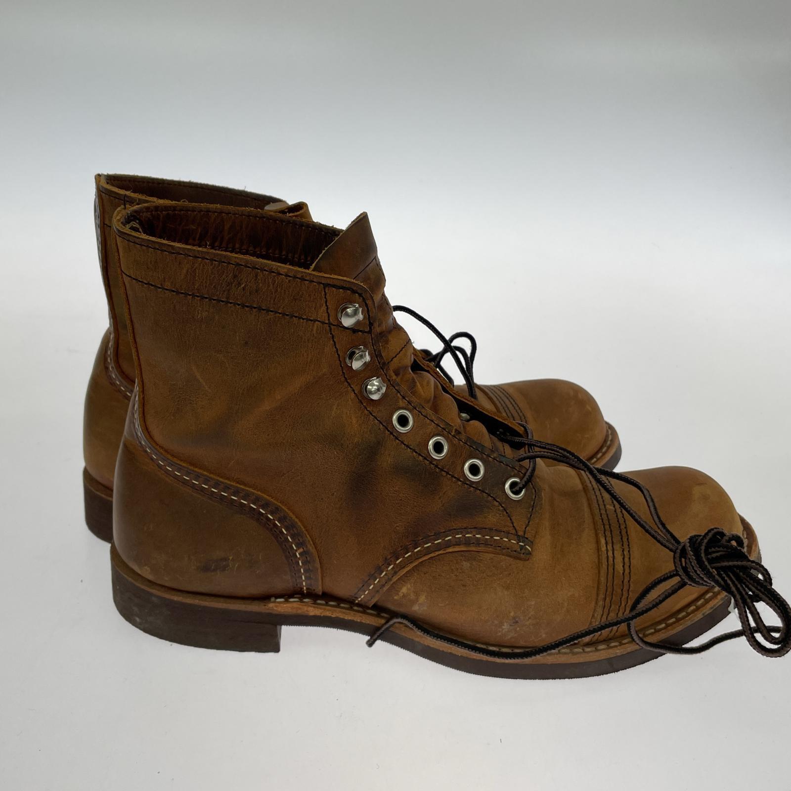 ブーツ 8085 IRON RANGER アイアンレンジャー size8D ブラウン