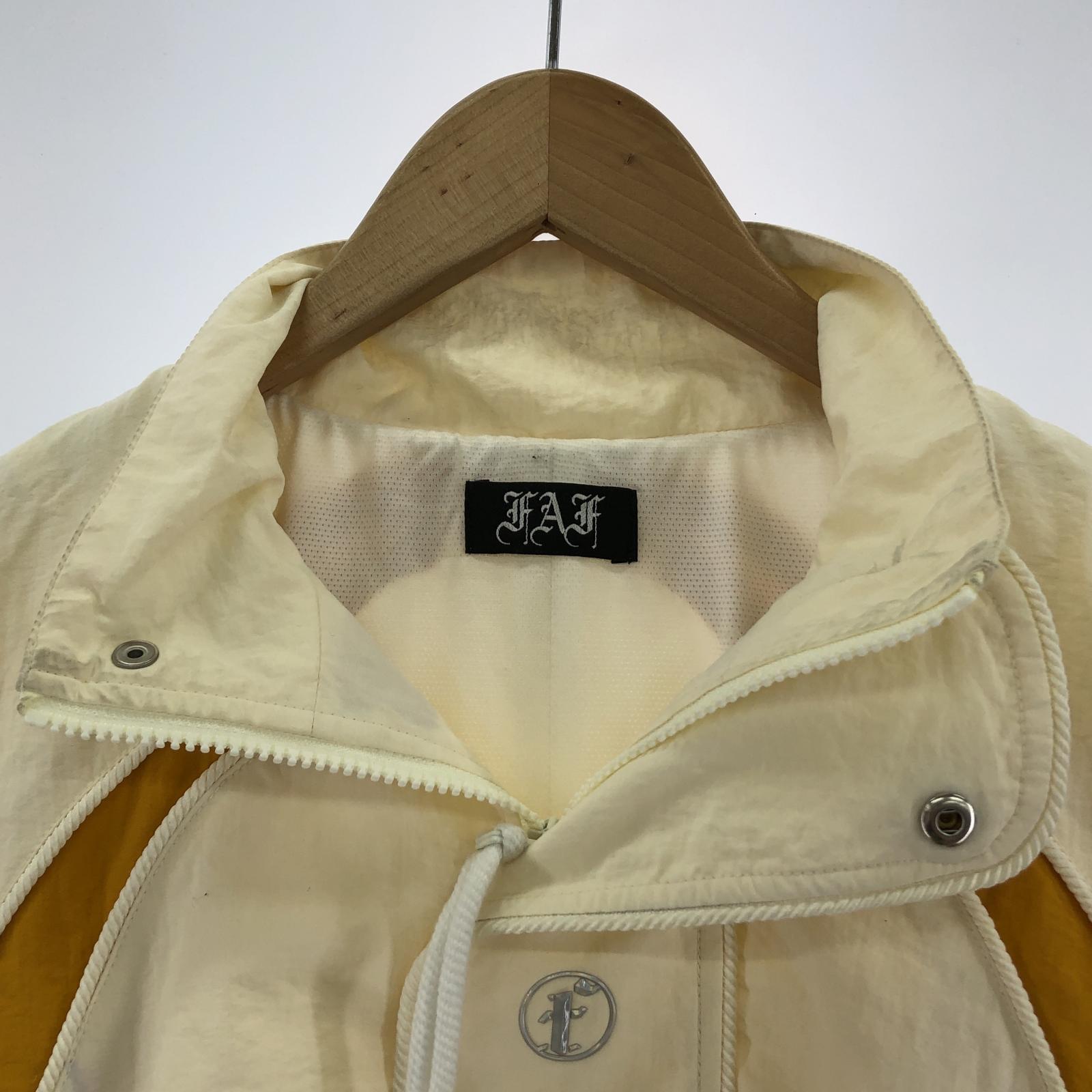 ジャケット FAF 23SS WARM UP JACKET ナイロントラックジャケット 3 ホワイト