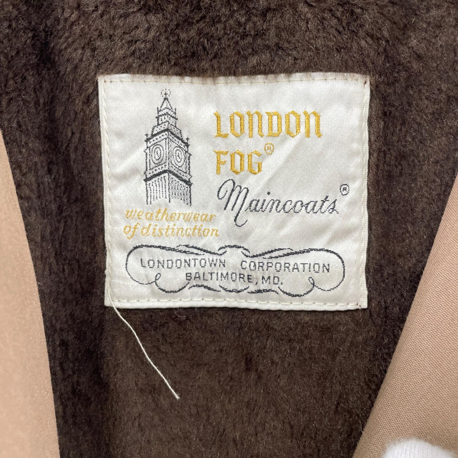 ジャケット LONDON FOG/ライナー付きコート 42 ブラウン