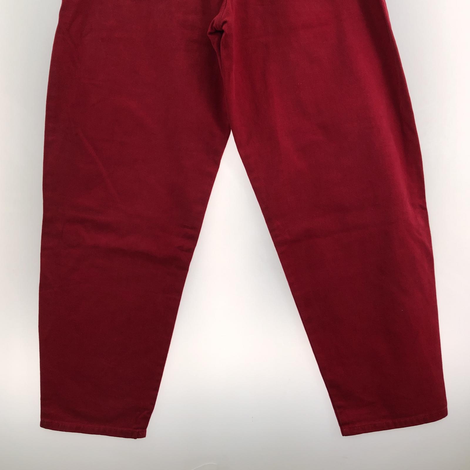パンツ 90s CROSS COLOURS Buggy Pants W34 34 レッド