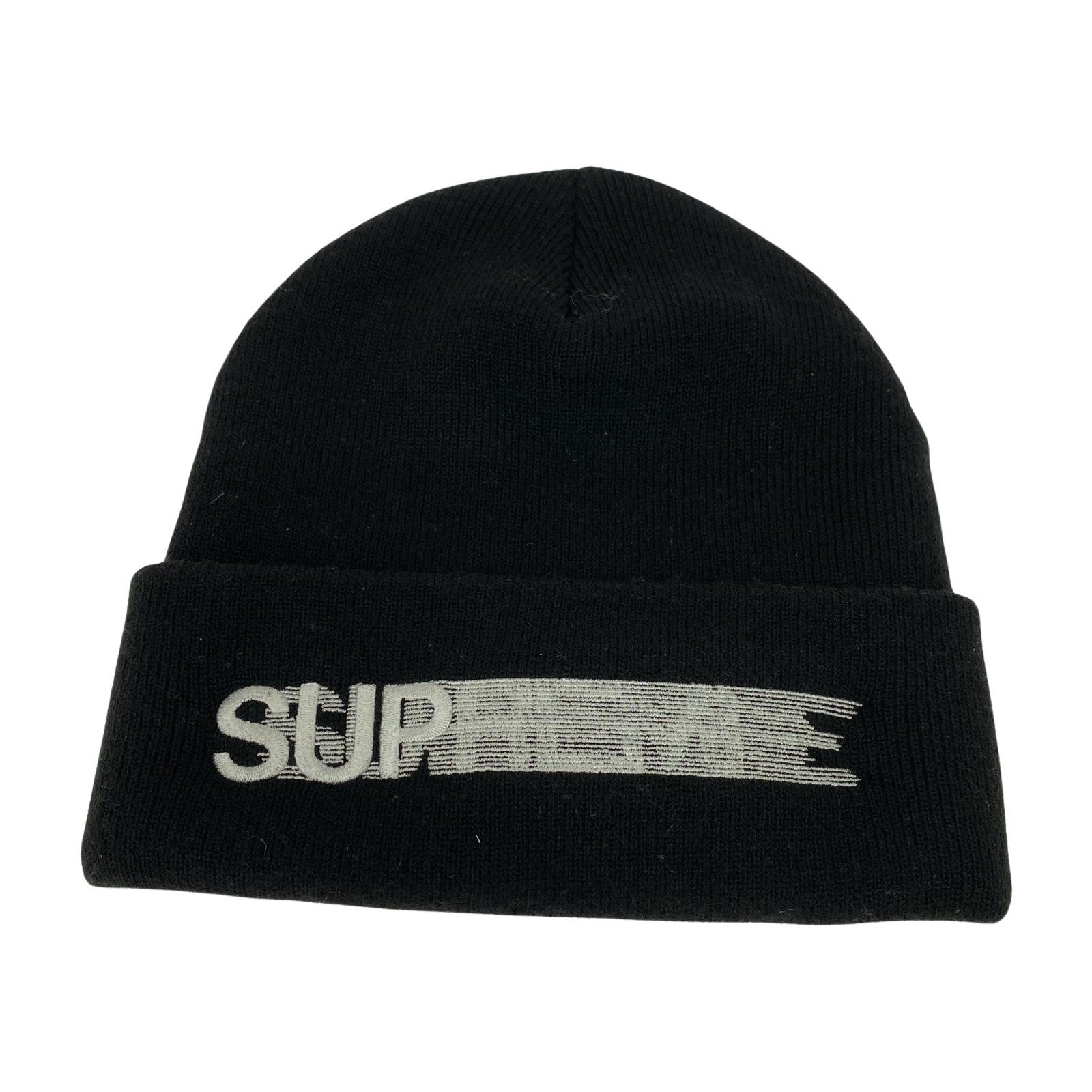 ニットキャップ 23SS Motion Logo Beanie ブラック