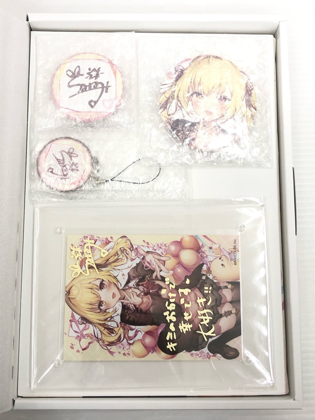星川サラ 誕生日グッズ&ボイス フィギュア/グッズ