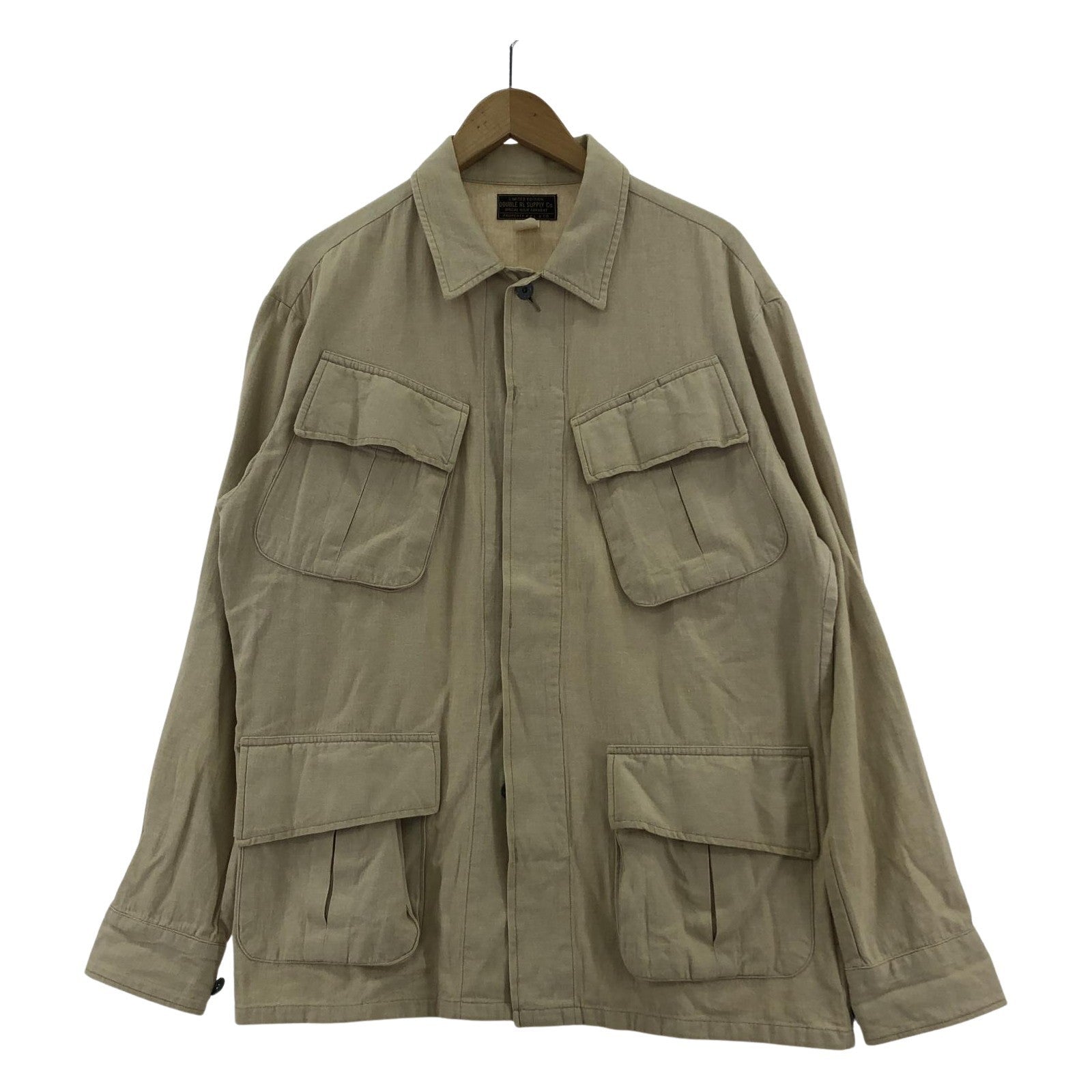 ジャケット RRL Ron Harman別注 リネンファティーグジャケット M