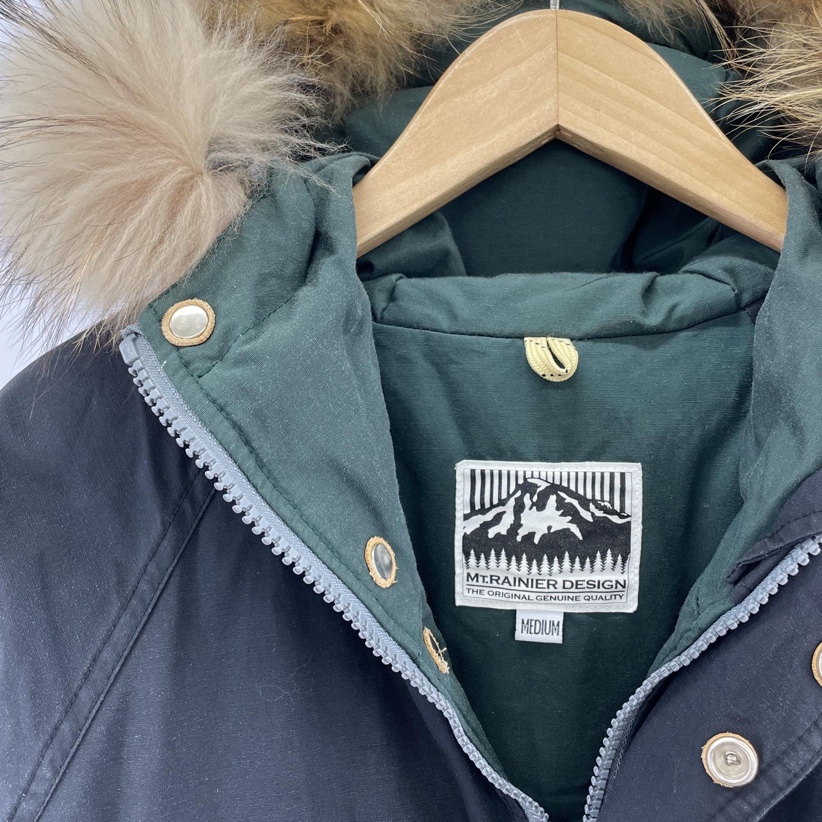 ダウンジャケット mt.RAINIER DESIGN M ブラック