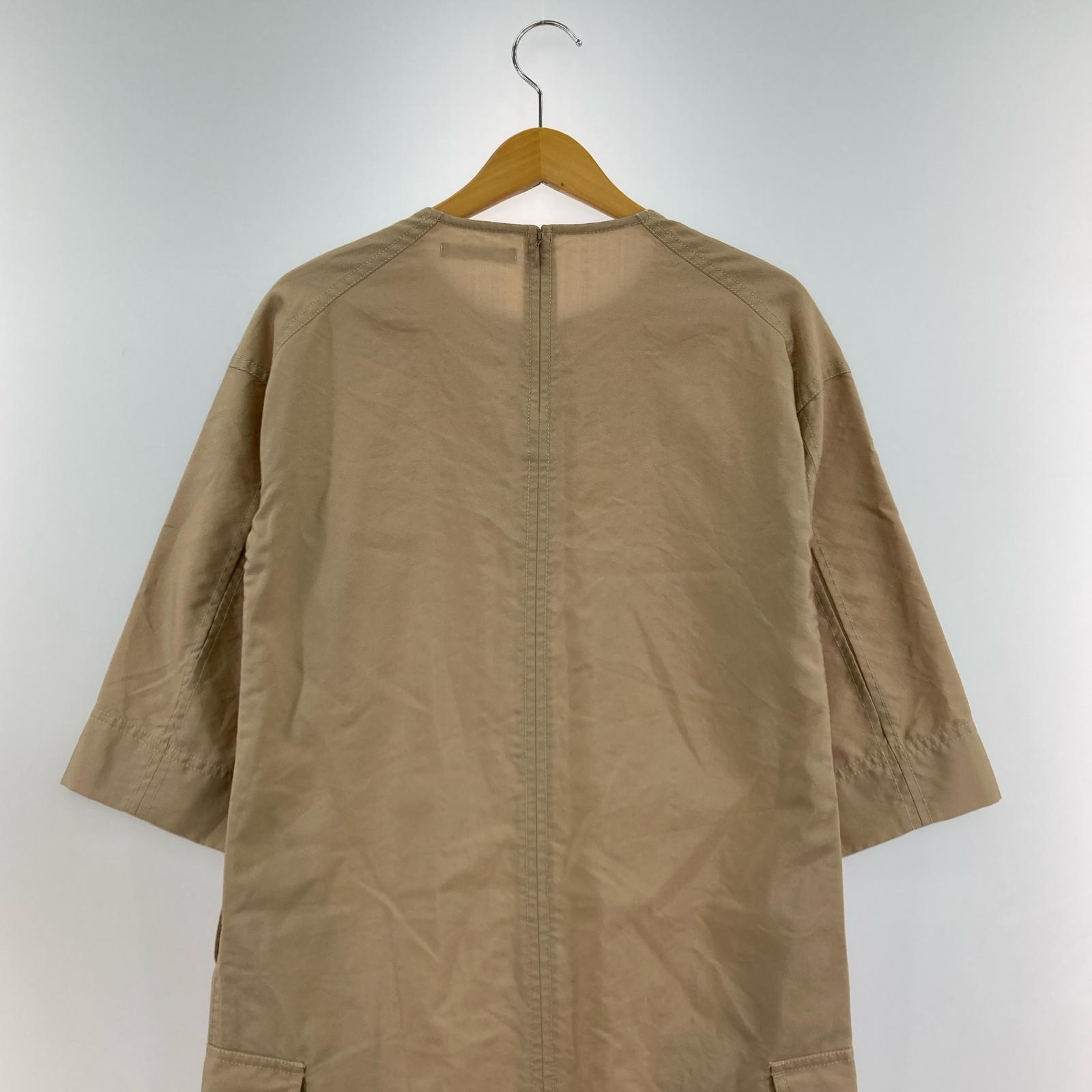 半袖Tシャツ S/S ワンピース 36 ベージュ