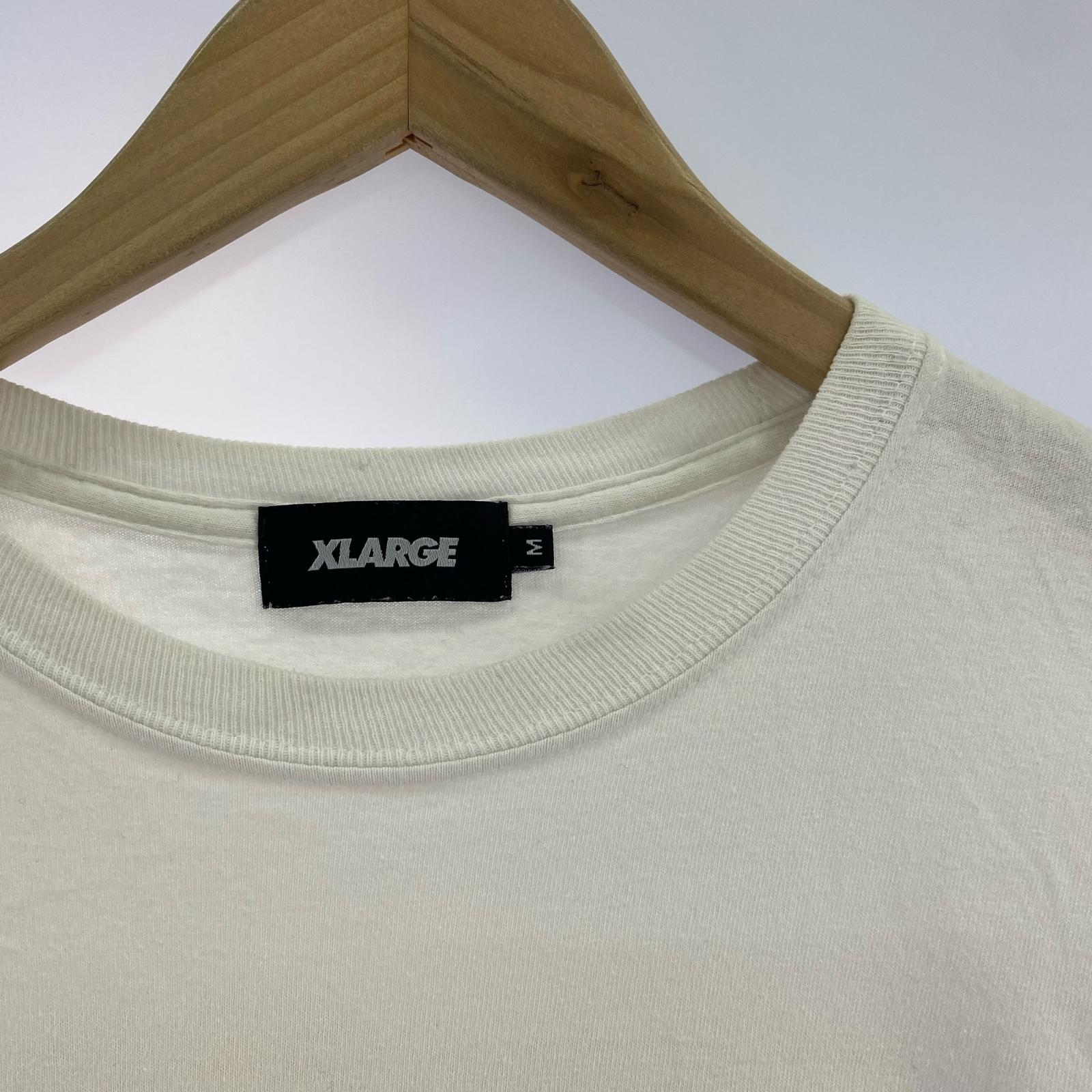長袖Tシャツ 白 (M)