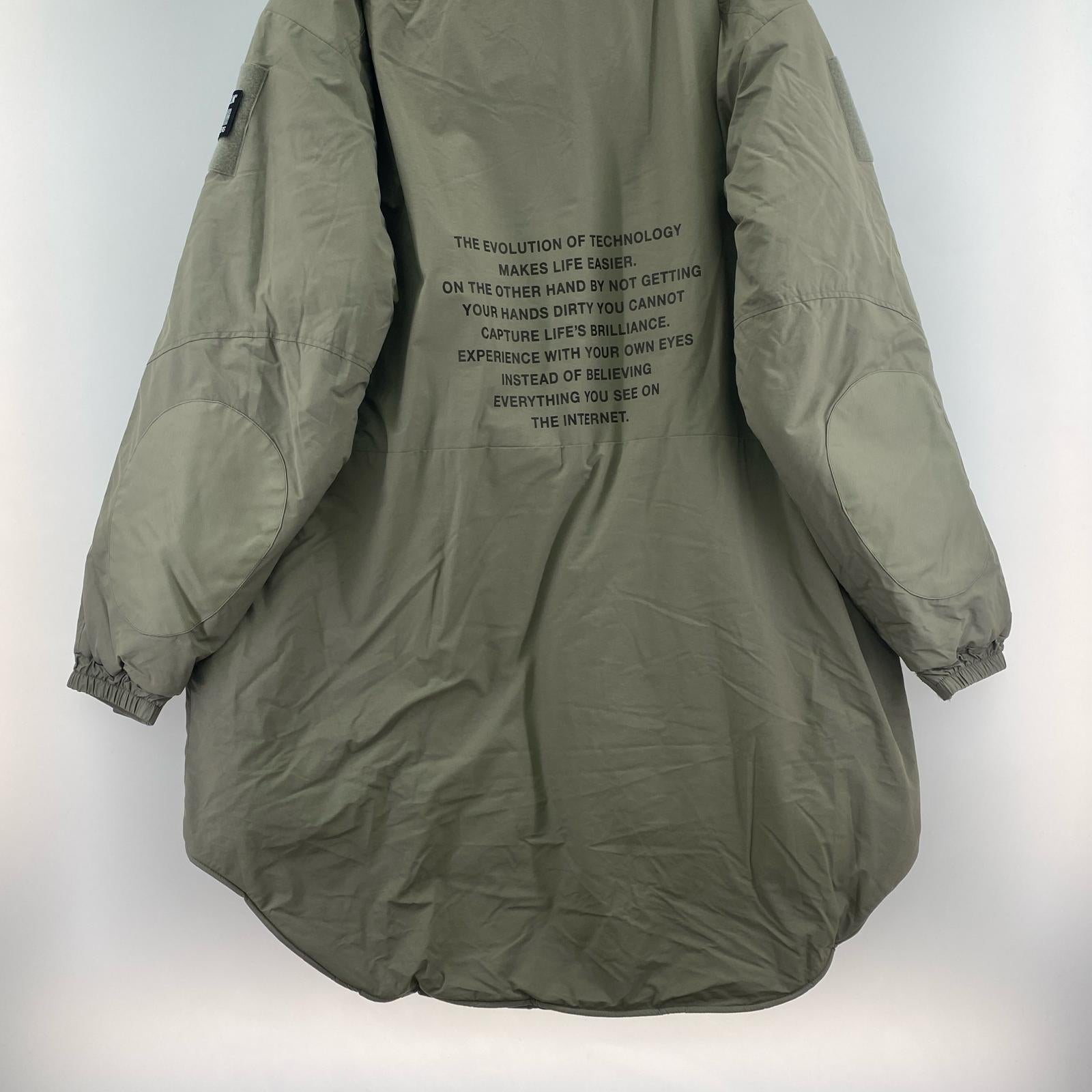 ジャケット Captains Helm Level7 P.C.U PRIMALOFT MONSTER PARKA L-R セージ グレー