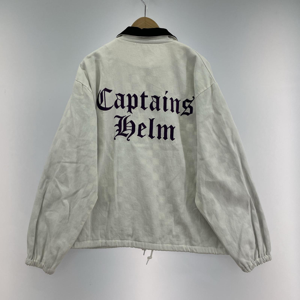 ジャケット Captains Helm LOGO DENIM COACH JACKET ロゴデニムコーチジャケット M ホワイト M ホワイト