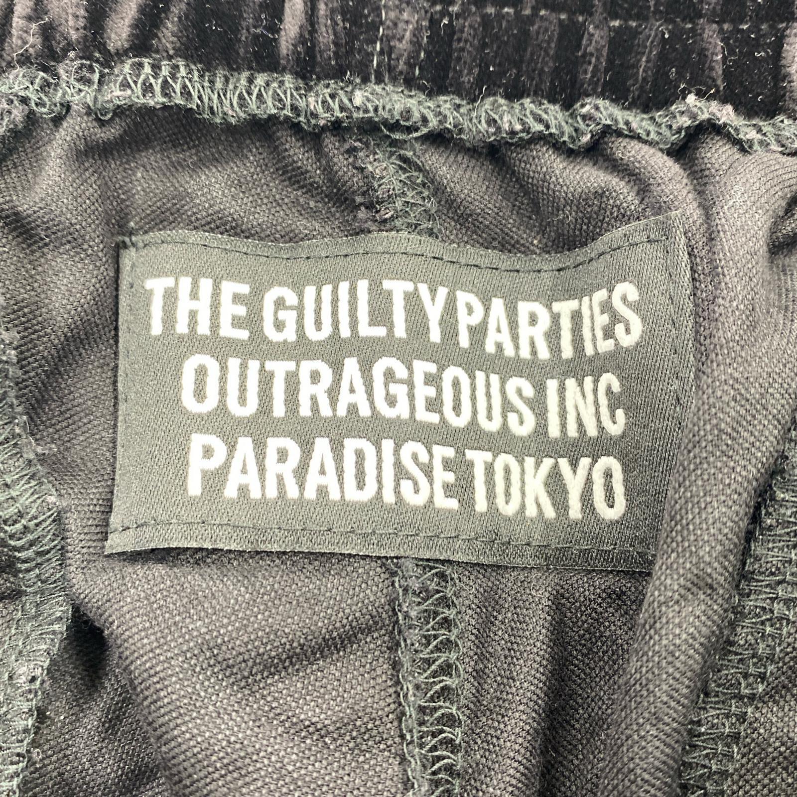 パンツ GUILTY PARTIES VELOUR PANTS (S) 黒 S ブラック
