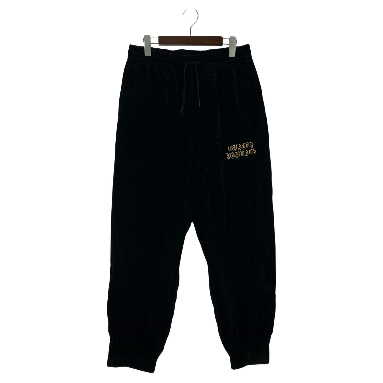 パンツ GUILTY PARTIES VELOUR PANTS (S) 黒 S ブラック